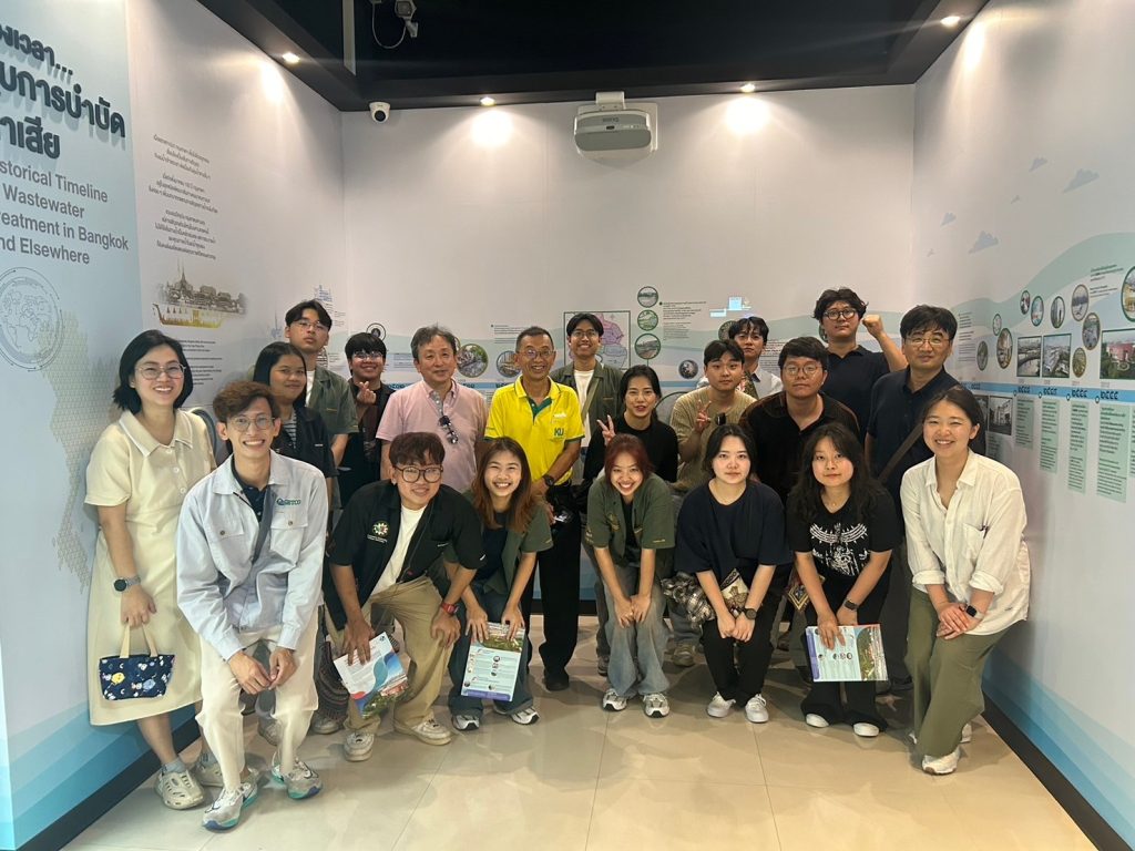 ต้อนรับคณะศึกษาดูงานจาก ภาควิชาวิศวกรรมสิ่งแวดล้อม คณะวิศวกรรมศาสตร์ มหาวิทยาลัยเกษตรศาสตร์ 17